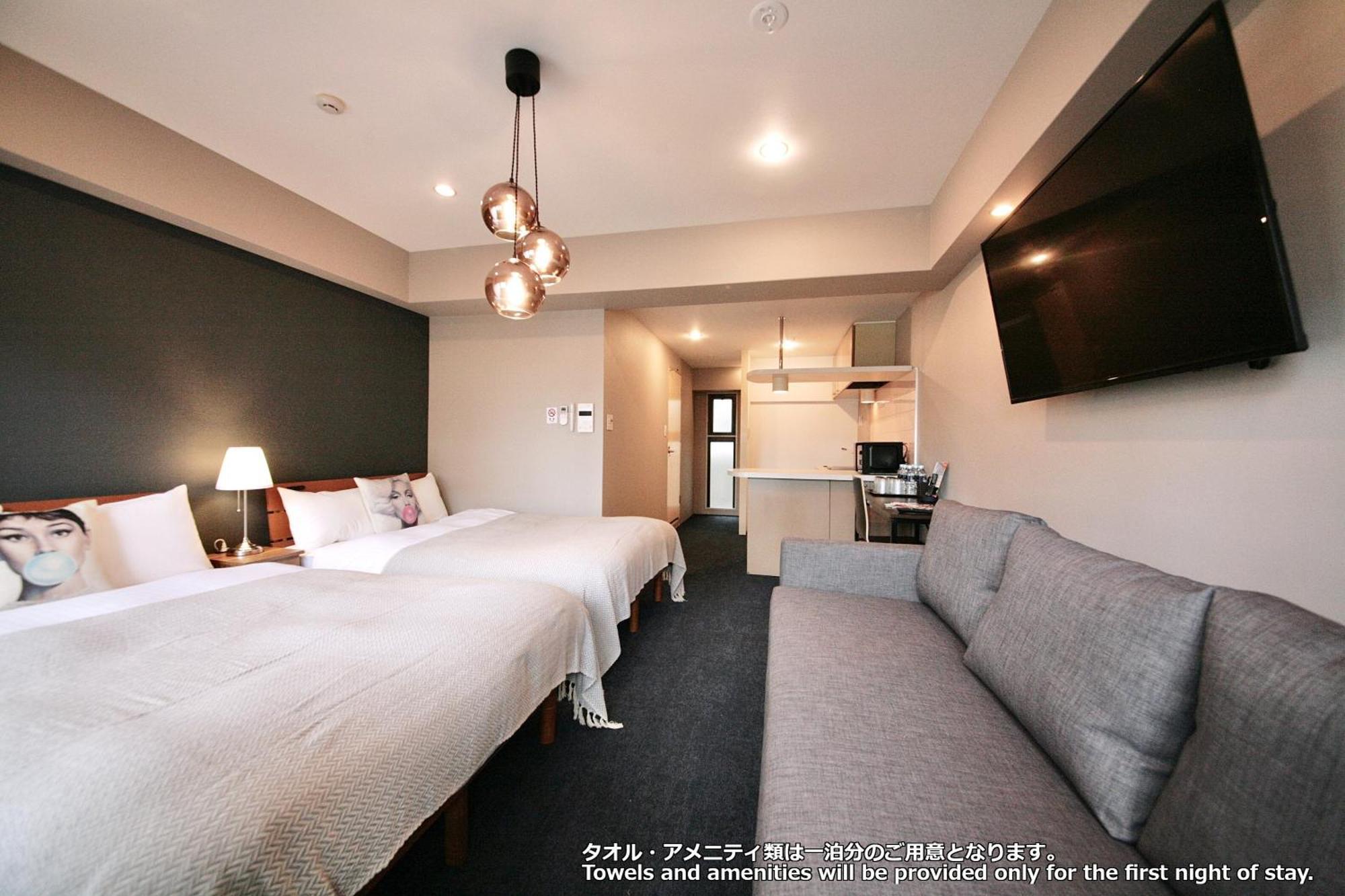 Zonk Hotel Nakasu Fukuoka  Kültér fotó